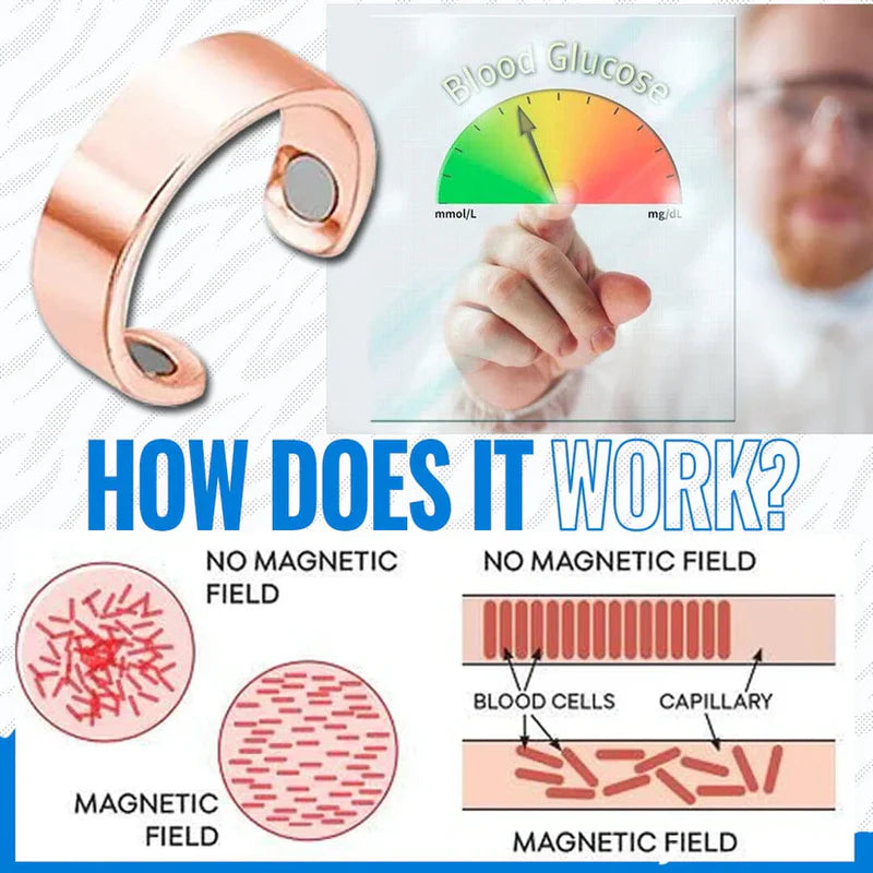 Sugar Blood Control Magnetic Ring (Buy 1 Get 1 Freeš„)