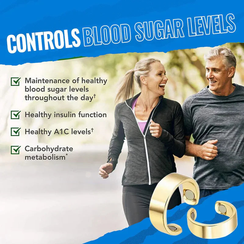 Sugar Blood Control Magnetic Ring (Buy 1 Get 1 Free🔥)